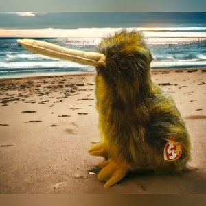 TY Beanie Baby "Beak" The Kiwi Bird Up for Adoption